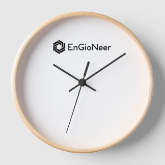 EnGioNeer Wall Clock