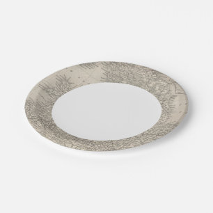 England 10 paper plate