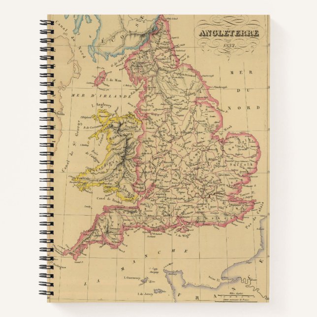 England 4 notebook (Front)