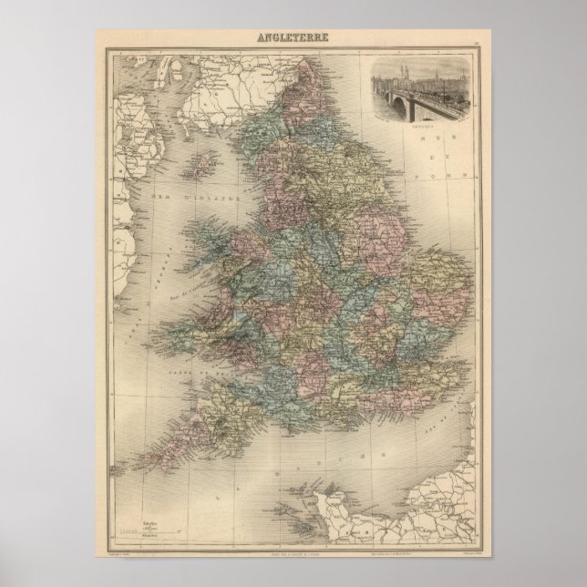 England 4 poster (Front)