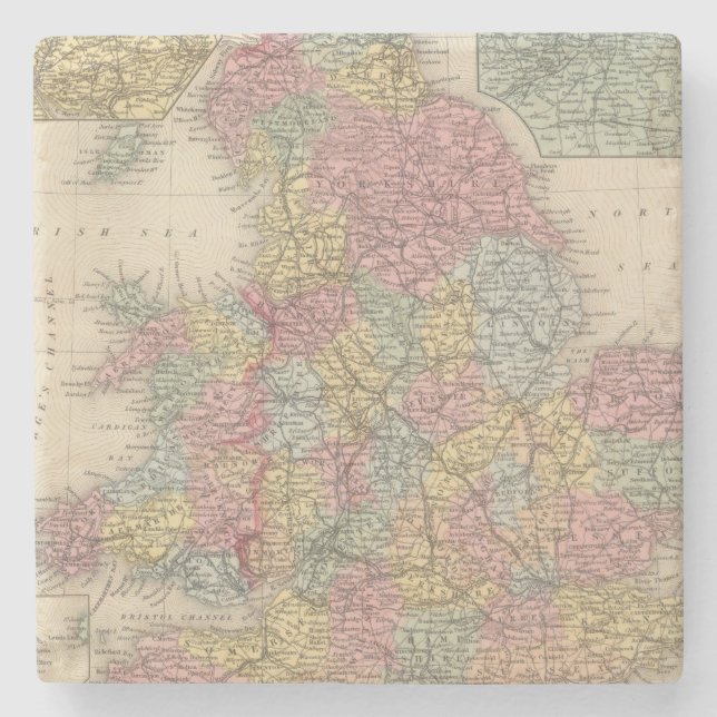 England 9 stone coaster (Front)