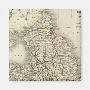 England and Wales 3 Magnet