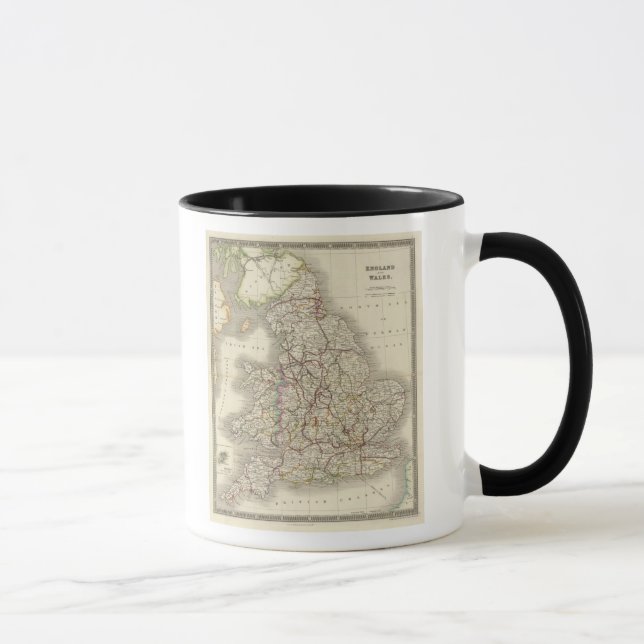England and Wales 3 Mug (Right)