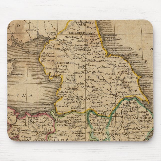 England and Wales 4 Mouse Pad (Front)