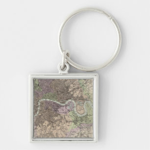 England and Wales - Cities, Ports and Harbours Key Ring