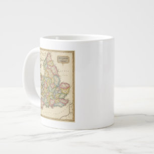 England and Wales Large Coffee Mug