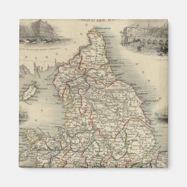 England and Wales Magnet (Front)