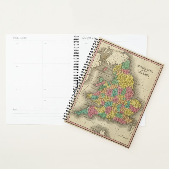 England And Wales Planner (Display)