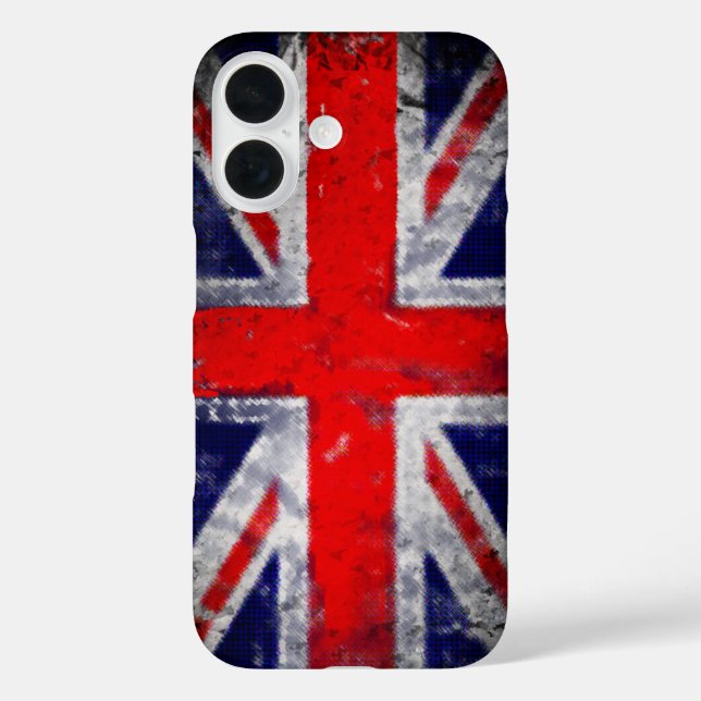 England blue and red flag Case-Mate iPhone case (Back)