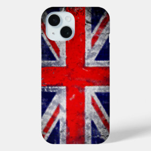 England blue and red flag iPhone 15 case