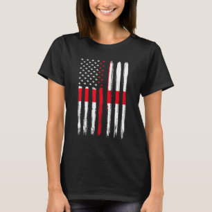 England British Flag Football Soccer Fan T-Shirt