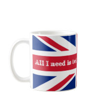 England British Need Tea Flag Union Jack