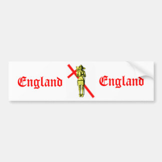 England Bumper Sticker
