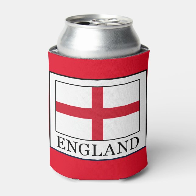 England Can Cooler (Can Front)