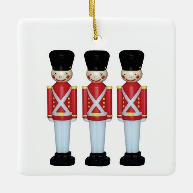 England Christmas Ceramic Tree Decoration (Front)