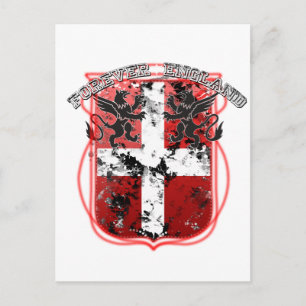 England Crest Postcard