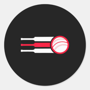 England Cricket Fan English Flag  Classic Round Sticker