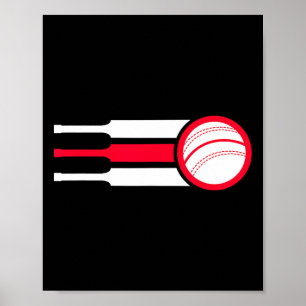 England Cricket Fan English Flag  Poster