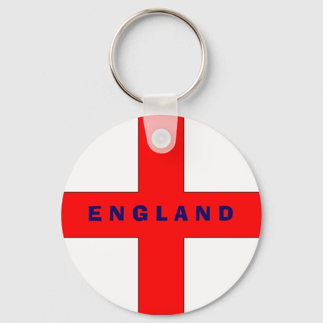england, E N G L A N D Key Ring (Front)