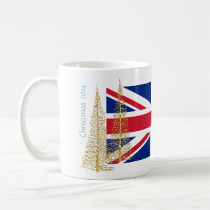 England English Flag Christmas Mug
