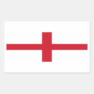 England/English Flag - United Kingdom Rectangular Sticker