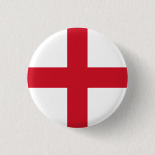 England Flag 3 Cm Round Badge