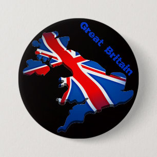 england flag 7.5 cm round badge