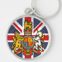 England Flag and  Royal Crest  