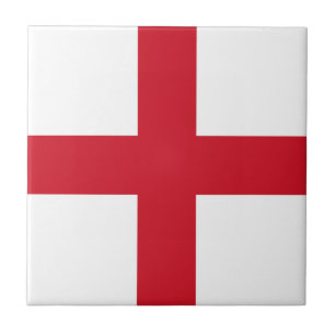 England Flag Ceramic Tile