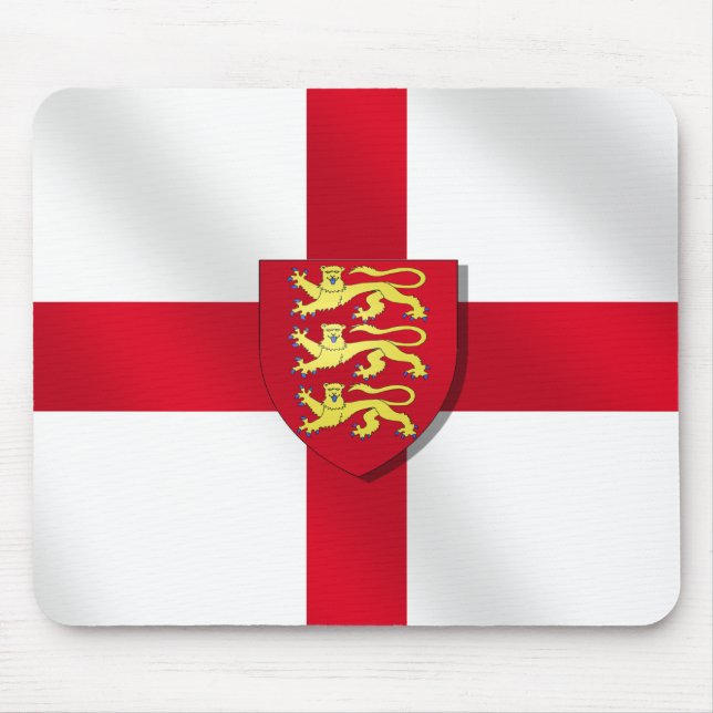 England flag England Three Lions 2012 flag Mouse Pad (Front)