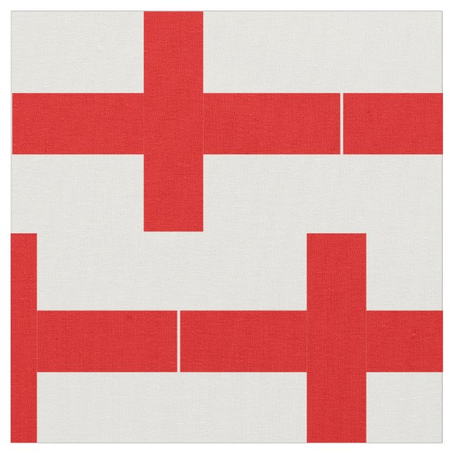 England Flag Fabric (Close Up)