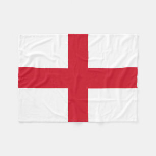 England Flag fbcn Fleece Blanket