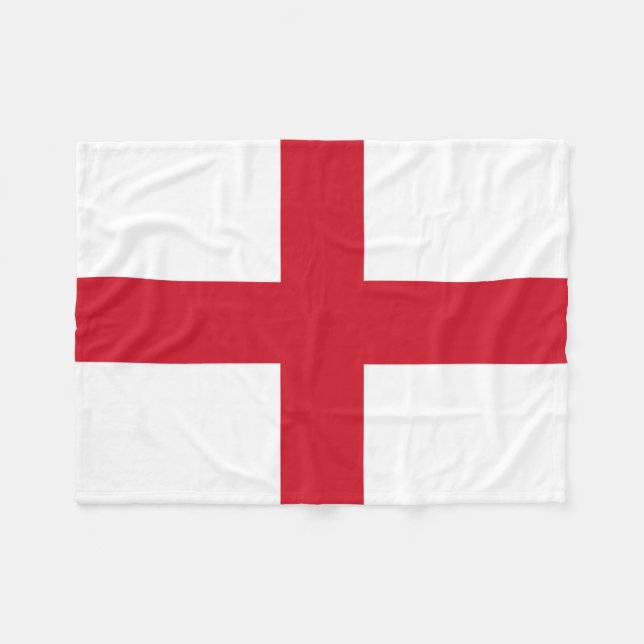 England Flag fbcnt Fleece Blanket (Front (Horizontal))