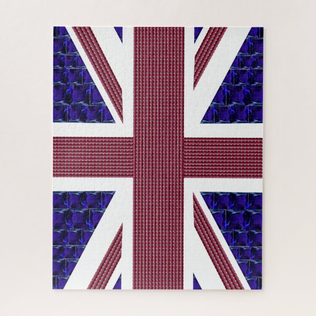  England Flag, Great Britain Flag Jigsaw Puzzle (Vertical)