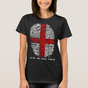 England Flag It's in my DNA T-Shirt