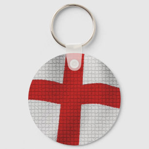 England Flag Key Ring