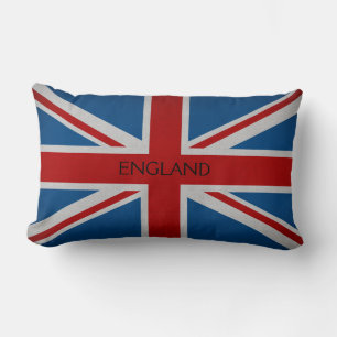 England Flag Lumbar Cushion