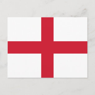England Flag Postcard