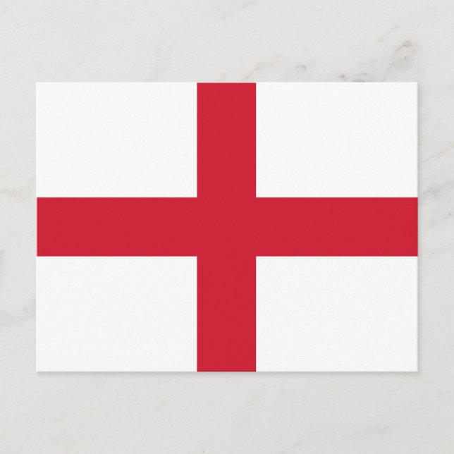 England Flag Postcard (Front)