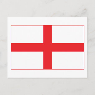 England Flag Postcard