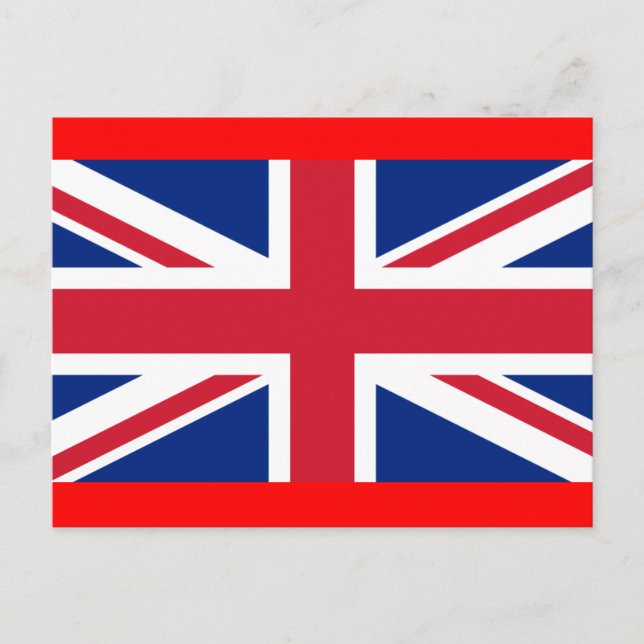england flag postcard (Front)