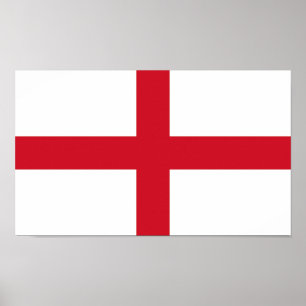 England Flag Poster