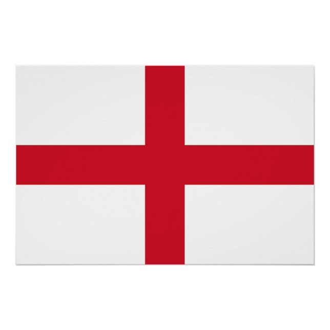 England Flag Poster (Front)