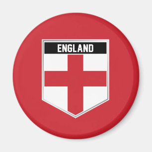 England Flag Shield Magnet