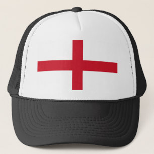 England Flag thcn Trucker Hat