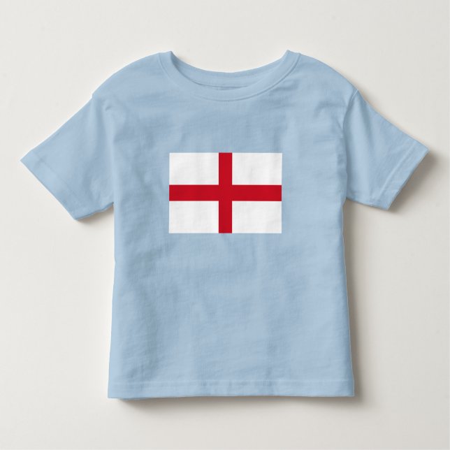 England Flag Toddler T-Shirt (Front)