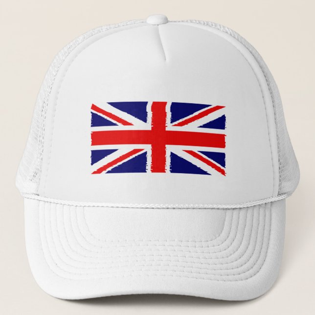England Flag Trucker Hat (Front)