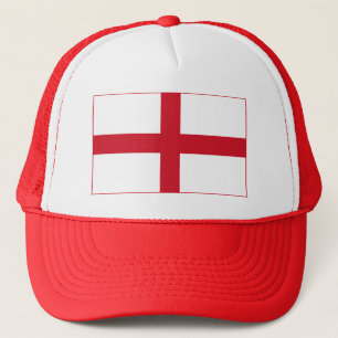 England Flag Trucker Hat