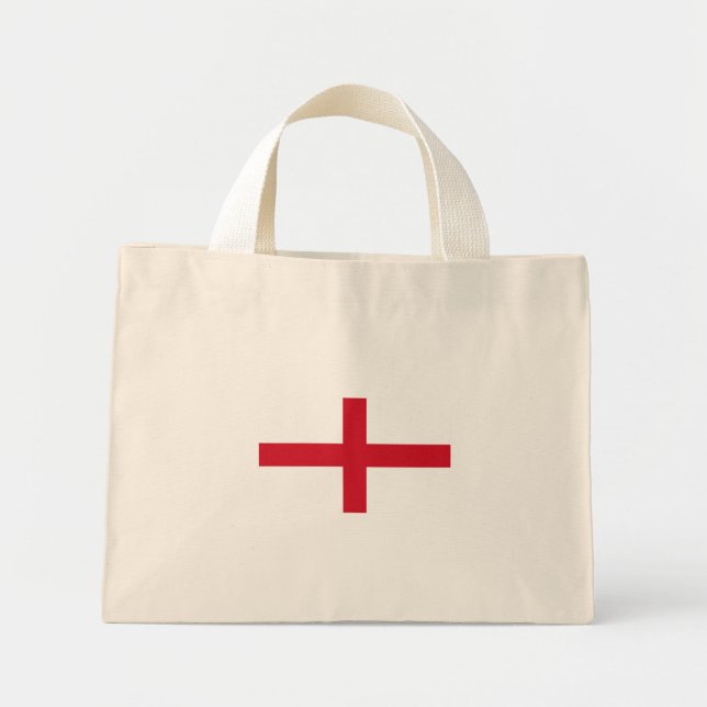 England Flag ttcnt Mini Tote Bag (Front)