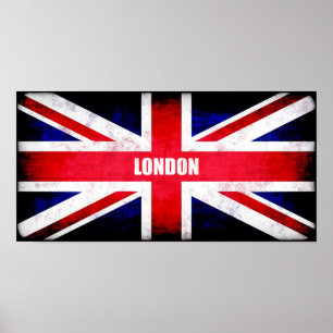 England Flag / Union Jack  Poster